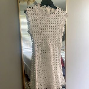 Mare Mare Eyelet Mini Dress